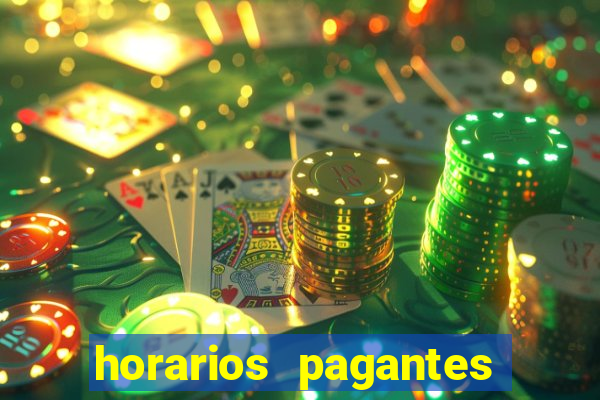 horarios pagantes fortune tiger bet7k